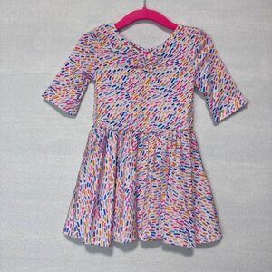 Dotdotsmile Dress Size 12/24 Months Multi Color Sprinkles New with Tags